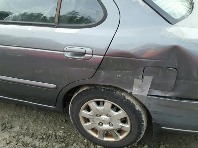 3N1CB51D51L470084 - 2001 NISSAN SENTRA XE GRAY photo 9