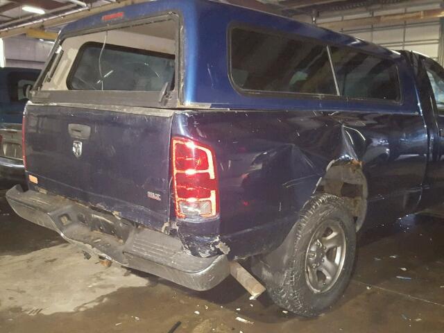 1D7HA16D85J581951 - 2005 DODGE RAM 1500 S BLUE photo 9