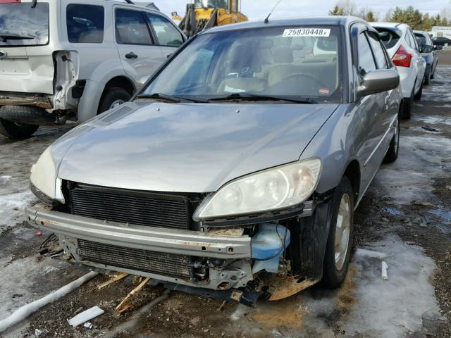 JHMES96604S008978 - 2004 HONDA CIVIC HYBR TAN photo 2