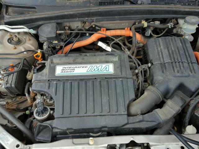 JHMES96604S008978 - 2004 HONDA CIVIC HYBR TAN photo 7