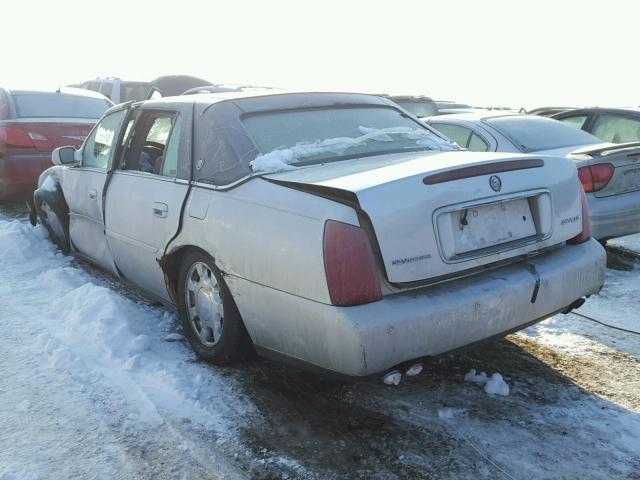 1G6KD54Y11U162629 - 2001 CADILLAC DEVILLE SILVER photo 3