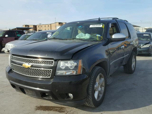 1GNFK33059R148100 - 2009 CHEVROLET TAHOE K150 BLACK photo 2