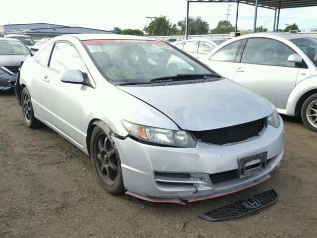 2HGFG12699H517269 - 2009 HONDA CIVIC LX SILVER photo 1