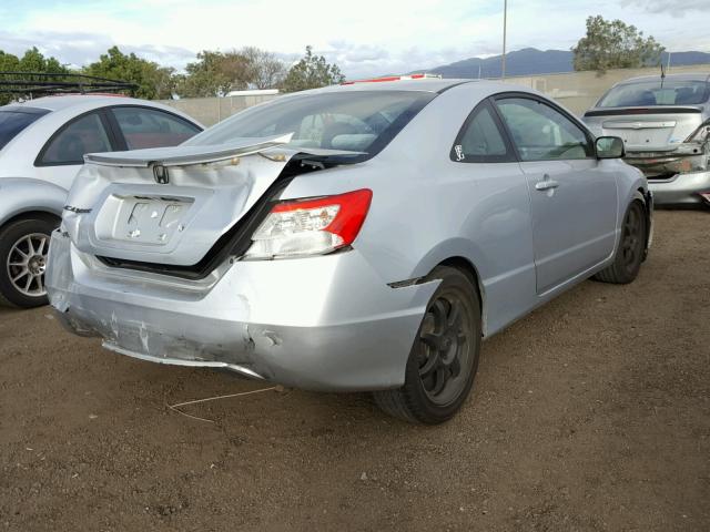 2HGFG12699H517269 - 2009 HONDA CIVIC LX SILVER photo 4