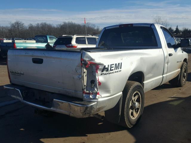 3D7KA26D53G729919 - 2003 DODGE RAM 2500 S SILVER photo 4