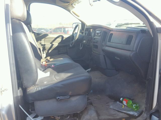 3D7KA26D53G729919 - 2003 DODGE RAM 2500 S SILVER photo 5
