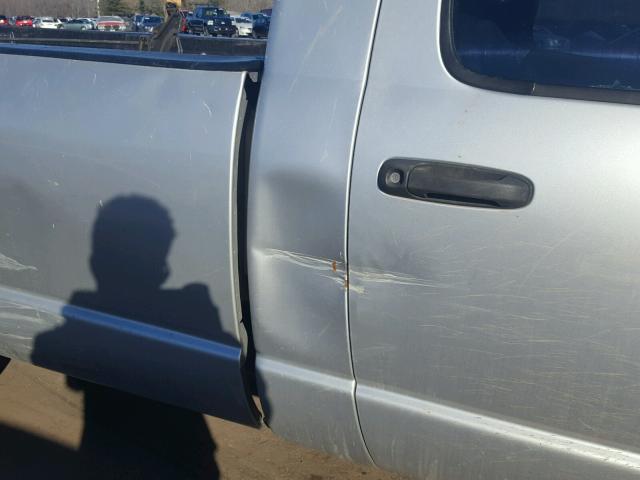 3D7KA26D53G729919 - 2003 DODGE RAM 2500 S SILVER photo 9