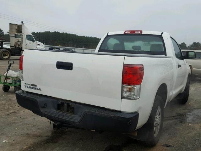 5TFJU5F10BX004582 - 2011 TOYOTA TUNDRA WHITE photo 4