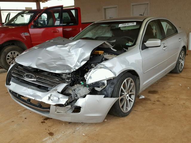 3FAHP08179R206740 - 2009 FORD FUSION SEL SILVER photo 2