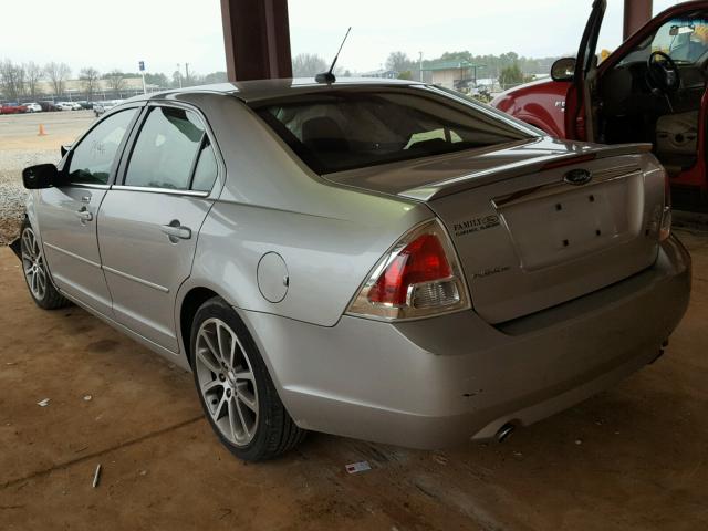 3FAHP08179R206740 - 2009 FORD FUSION SEL SILVER photo 3