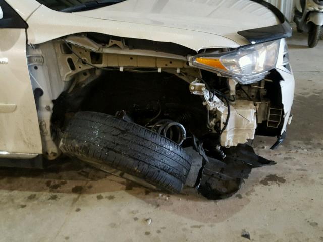 5TDDK3EH9CS130162 - 2012 TOYOTA HIGHLANDER WHITE photo 9