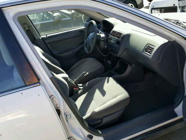 2HGEJ8645VH533624 - 1997 HONDA CIVIC EX თეთრი ფოტო 5