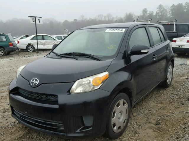 JTKKU10498J004441 - 2008 TOYOTA SCION XD BLACK photo 2