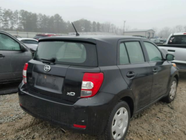 JTKKU10498J004441 - 2008 TOYOTA SCION XD BLACK photo 4