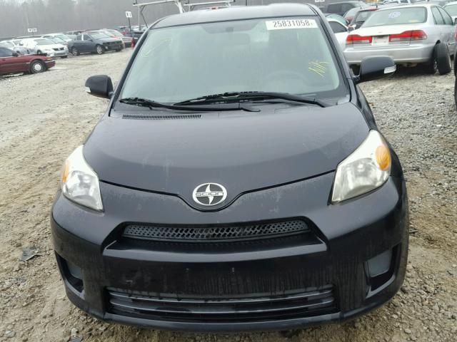 JTKKU10498J004441 - 2008 TOYOTA SCION XD BLACK photo 9