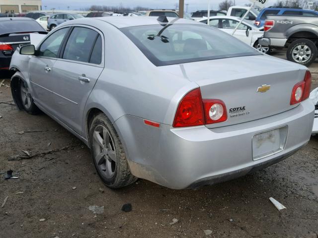 1G1ZC5EU9CF378920 - 2012 CHEVROLET MALIBU 1LT 银色 照片 3