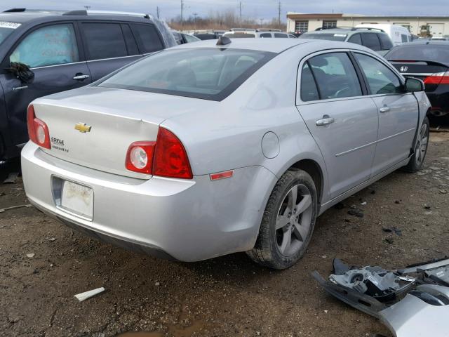1G1ZC5EU9CF378920 - 2012 CHEVROLET MALIBU 1LT 银色 照片 4