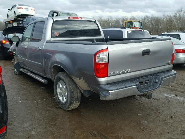 5TBET34135S477732 - 2005 TOYOTA TUNDRA DOU SILVER photo 3