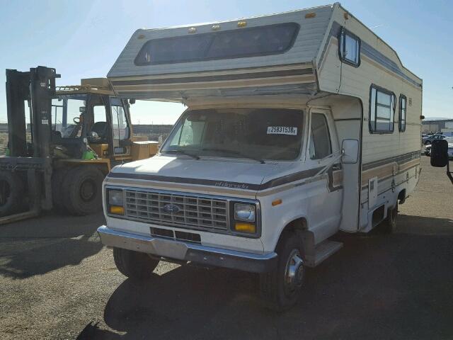 1FDKE30L7DHA91311 - 1983 FORD ECONOLINE BEIGE photo 2