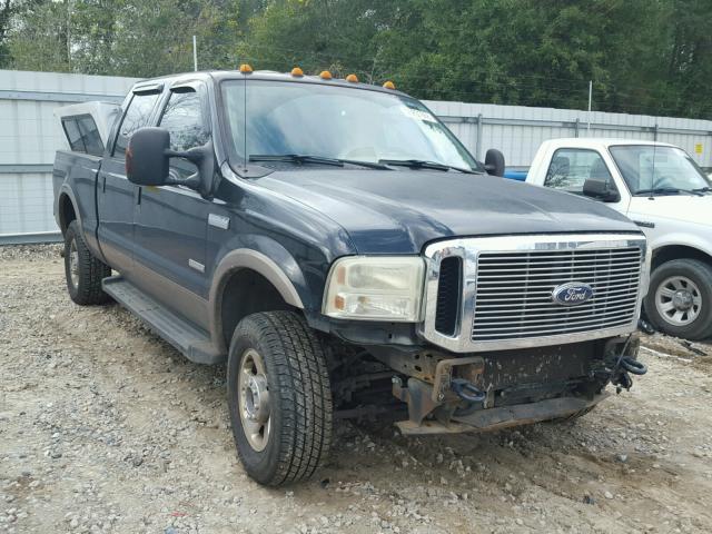 1FTSW21P06EA02048 - 2006 FORD F250 SUPER BLACK photo 1