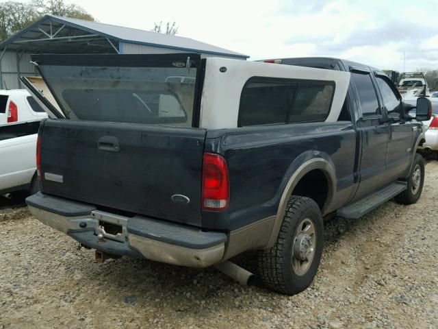 1FTSW21P06EA02048 - 2006 FORD F250 SUPER BLACK photo 4