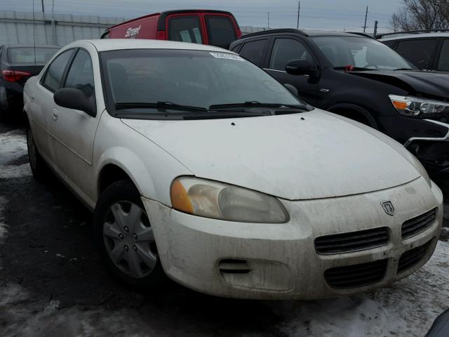 1B3EL36X22N206382 - 2002 DODGE STRATUS SE WHITE photo 1