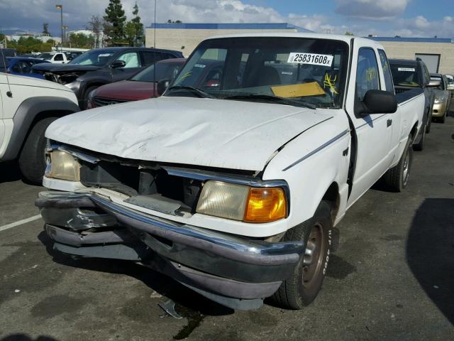 1FTCR14X9SPA18278 - 1995 FORD RANGER SUP WHITE photo 2