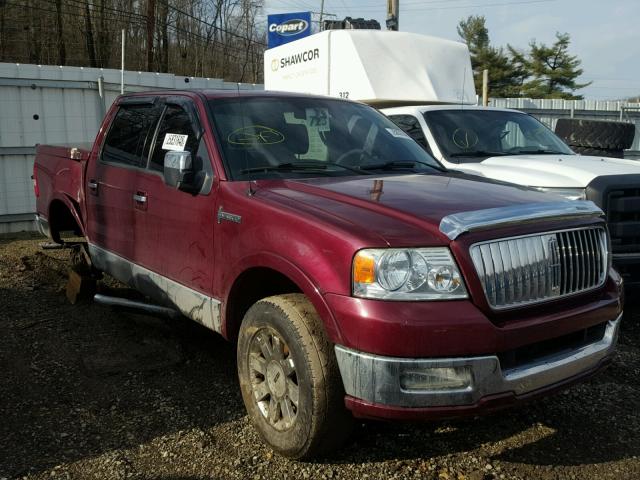 5LTPW18566FJ05549 - 2006 LINCOLN MARK LT MAROON photo 1