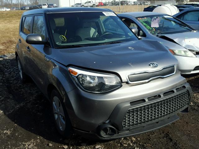 KNDJN2A27G7407610 - 2016 KIA SOUL GRAY photo 1