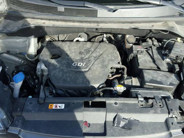 KNDJN2A27G7407610 - 2016 KIA SOUL GRAY photo 7