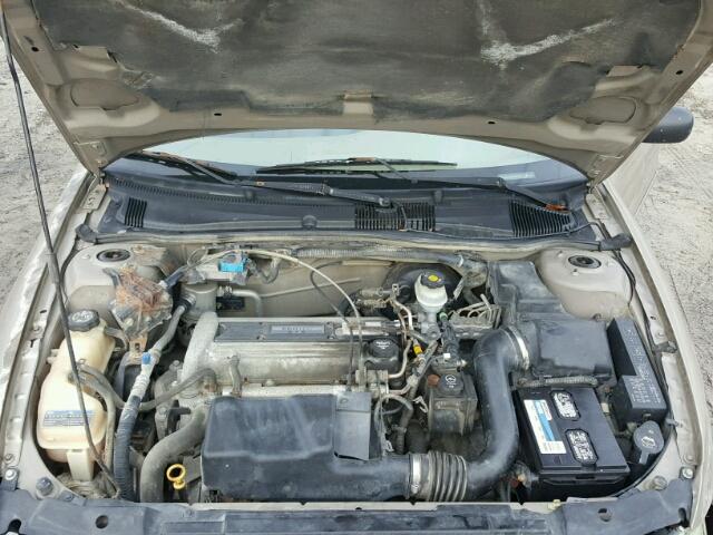 1G1JC52F337383284 - 2003 CHEVROLET CAVALIER BROWN photo 7