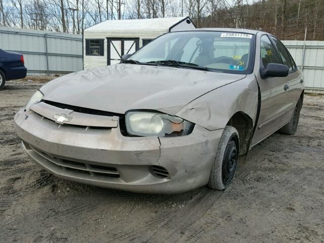 1G1JC52F337383284 - 2003 CHEVROLET CAVALIER BROWN photo 9