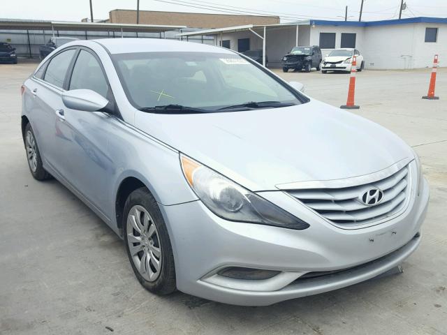 5NPEB4AC2CH428983 - 2012 HYUNDAI SONATA GLS SILVER photo 1