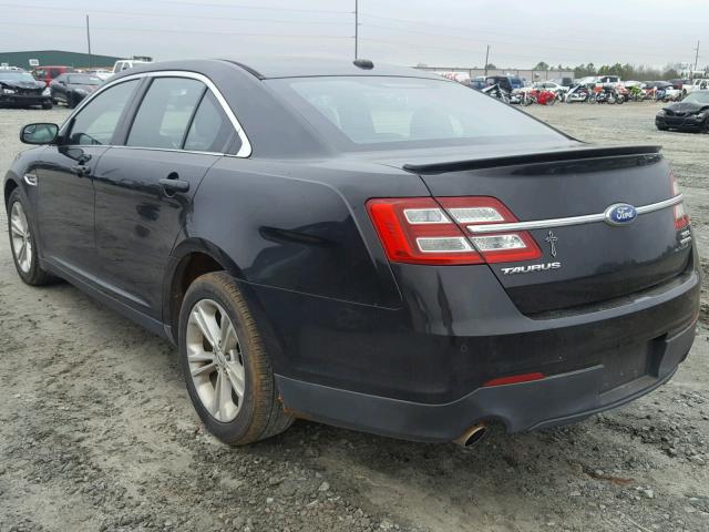 1FAHP2E87DG107462 - 2013 FORD TAURUS SEL BLACK photo 3