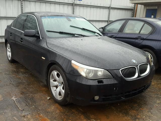 WBANE73587CM53991 - 2007 BMW 530 I BLACK photo 1