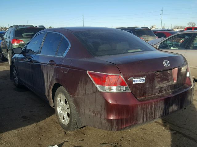 1HGCP26439A007385 - 2009 HONDA ACCORD LXP PURPLE photo 3