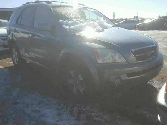 KNDJC733535150011 - 2003 KIA SORENTO EX BLUE photo 1