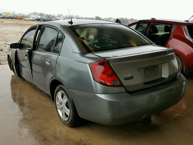 1G8AJ55F37Z167240 - 2007 SATURN ION LEVEL GRAY photo 3