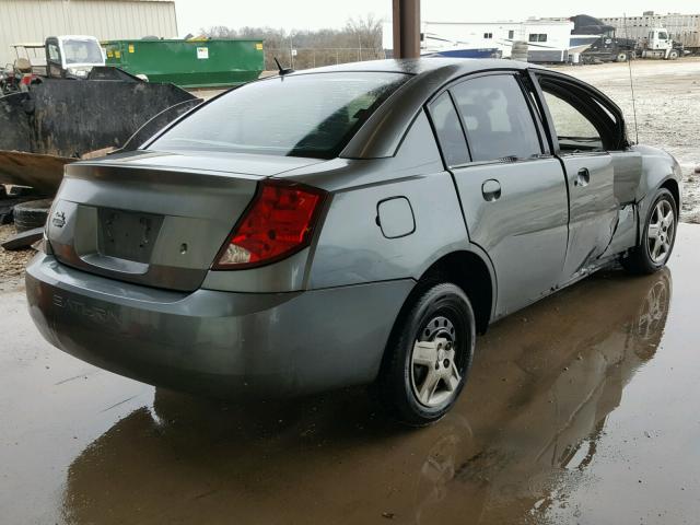 1G8AJ55F37Z167240 - 2007 SATURN ION LEVEL GRAY photo 4