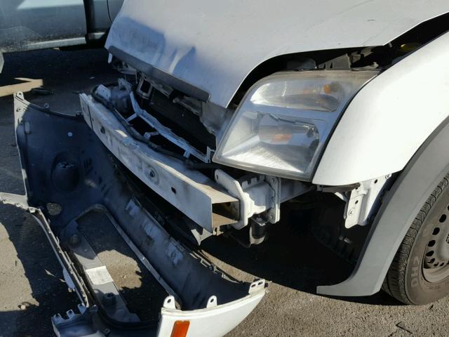 NM0LS7DN2BT056767 - 2011 FORD TRANSIT CO WHITE photo 9