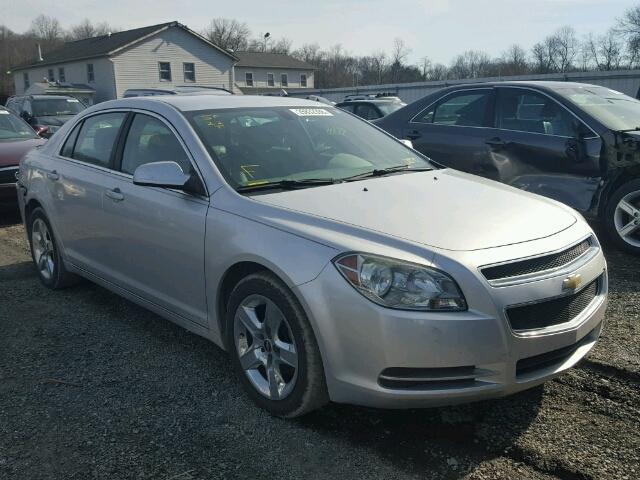 1G1ZH57B394207811 - 2009 CHEVROLET MALIBU 1LT SILVER photo 1