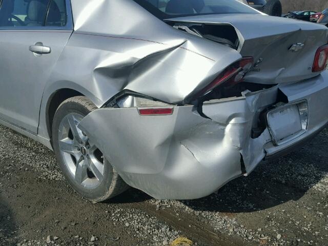 1G1ZH57B394207811 - 2009 CHEVROLET MALIBU 1LT 银色 照片 9