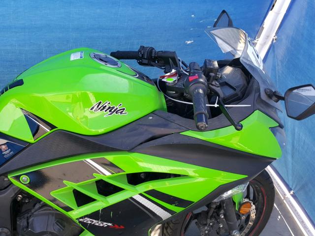 JKAEX8A11EA004030 - 2014 KAWASAKI EX300 A GREEN photo 5