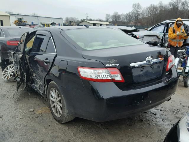 4T4BF3EK2BR148070 - 2011 TOYOTA CAMRY BASE BLACK photo 3