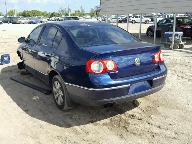 WVWAK73C26P224223 - 2006 VOLKSWAGEN PASSAT 2.0 BLUE photo 3