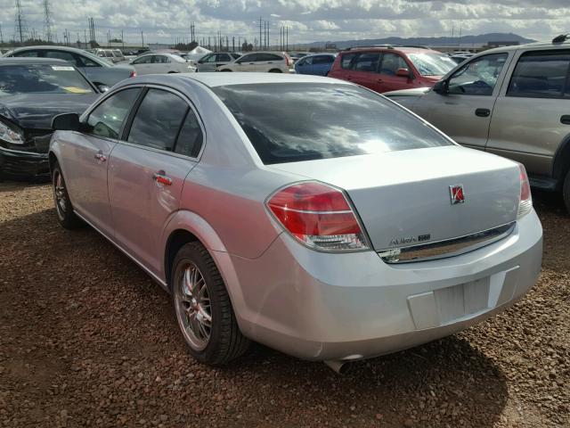 1G8ZV57B09F105493 - 2009 SATURN AURA XR SILVER photo 3