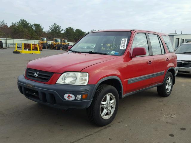 JHLRD186X1C023251 - 2001 HONDA CR-V EX RED photo 2