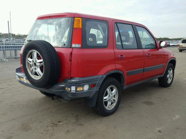 JHLRD186X1C023251 - 2001 HONDA CR-V EX RED photo 4