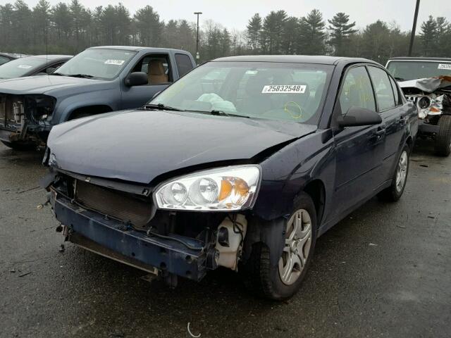 1G1ZS51866F268665 - 2006 CHEVROLET MALIBU LS BLUE photo 2