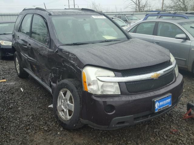 2CNDL23F076234866 - 2007 CHEVROLET EQUINOX LS MAROON photo 1